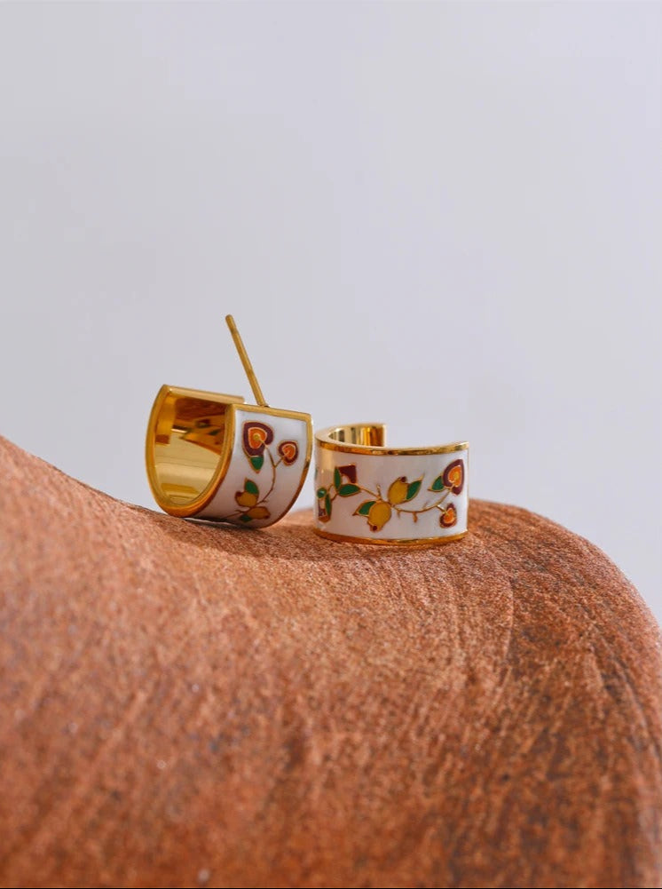 Mediterranean Botanical Hoops