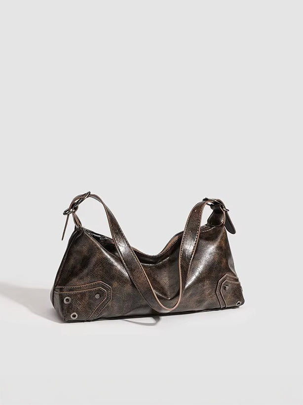 Vintage Edge Shoulder Bag