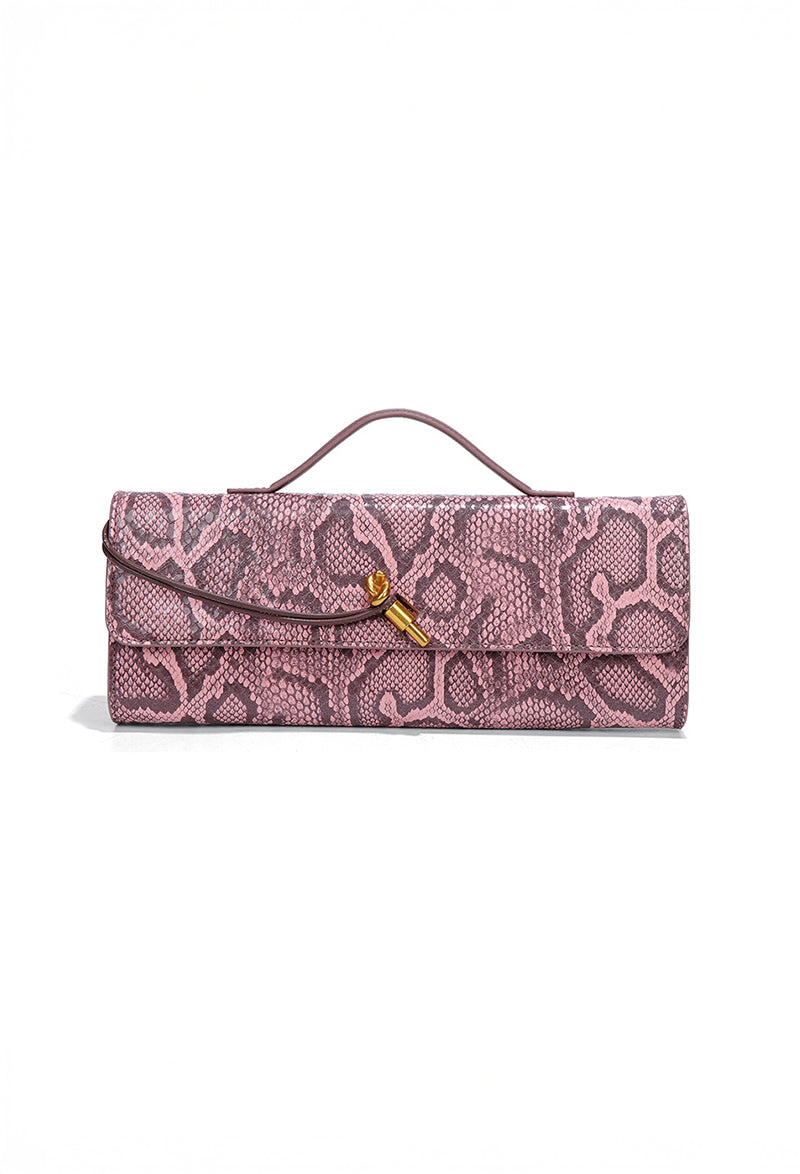 Serpentine Clutch Shoulder Bag