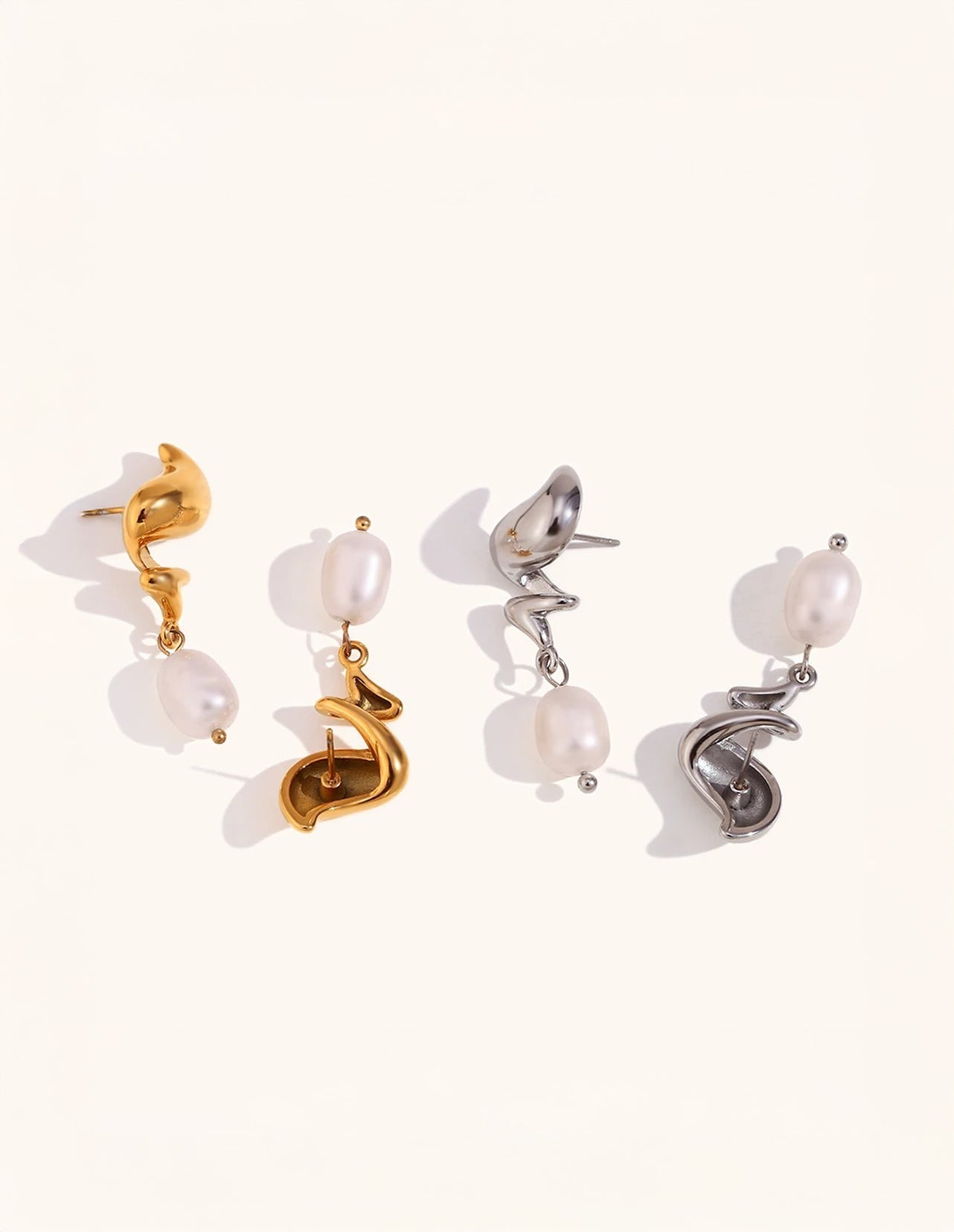 A Pearl Ignited Earrings