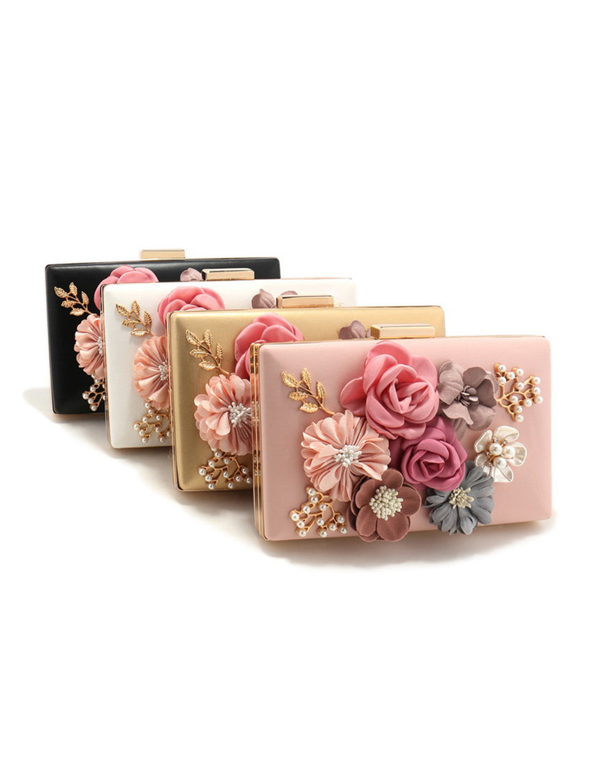Rosie Posie Floral Clutch Bag