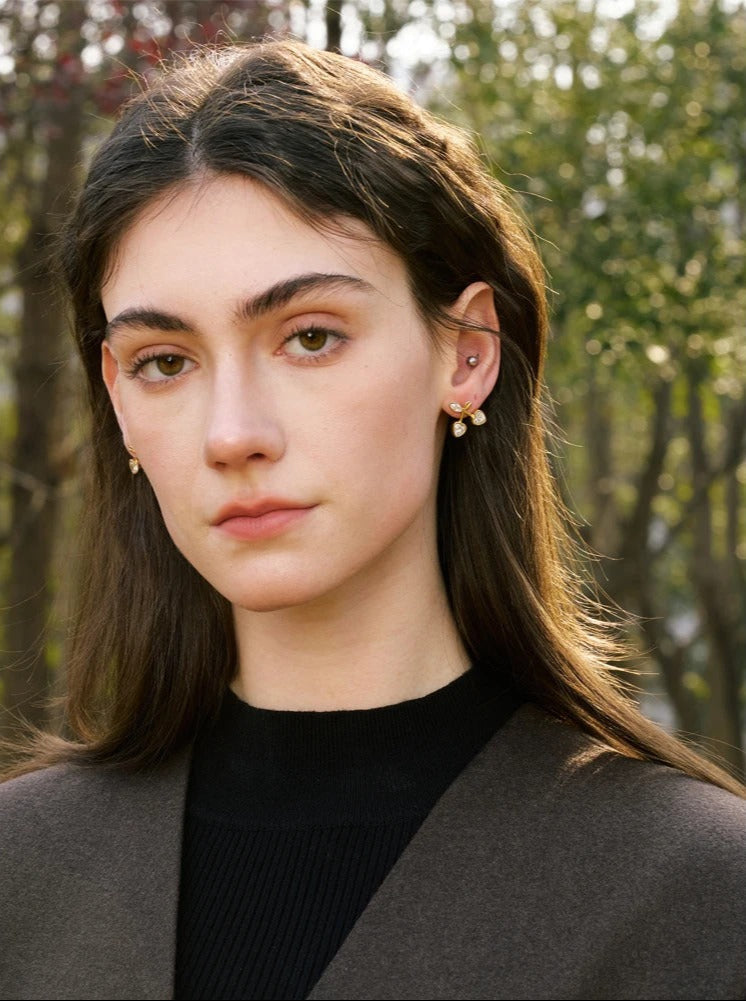 Cherry Enchanté Studs