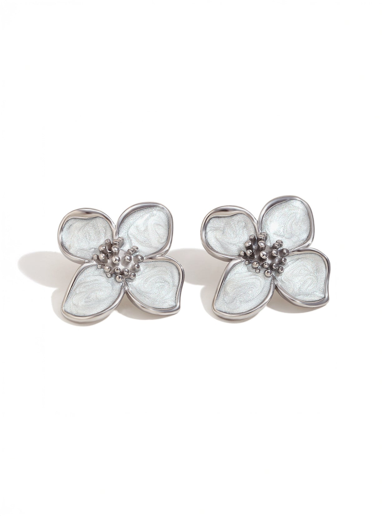 Opaline Flora Studs