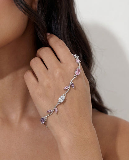 Ottilie Vine Multicoloured Floral Bracelet