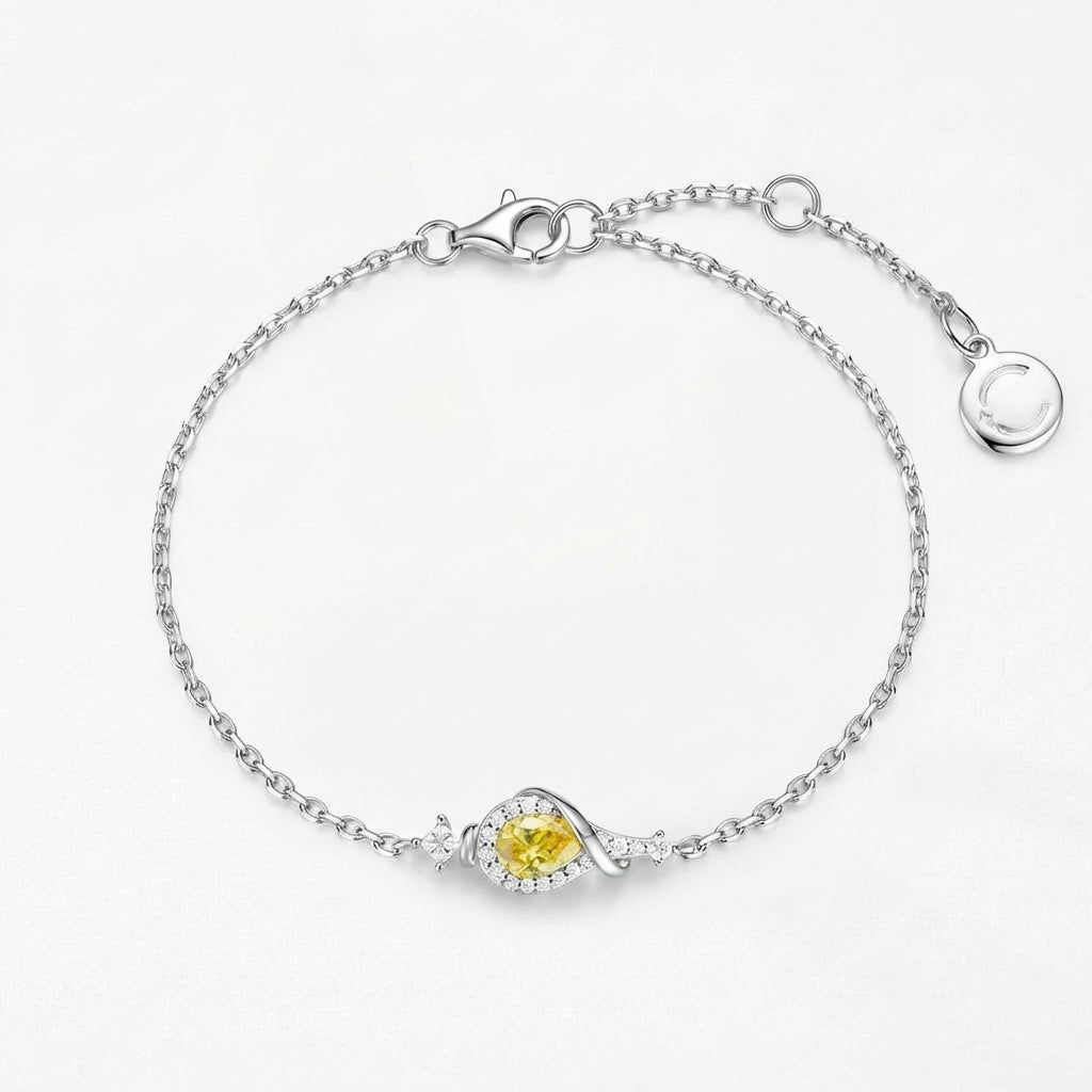 Felix felicis sterling silver bracelet, lucky charm design