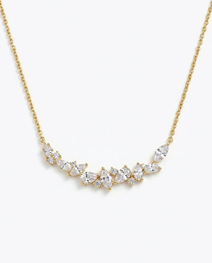 Wisteria Flower Y Necklace — 925 Sterling Silver