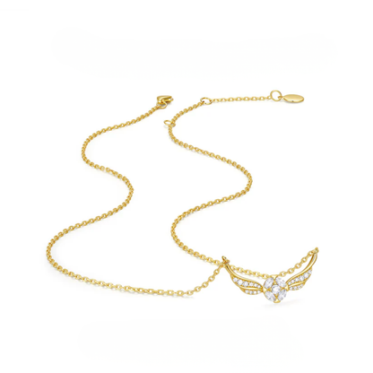 Golden snitch necklace gift packaging Ravyena sterling silver