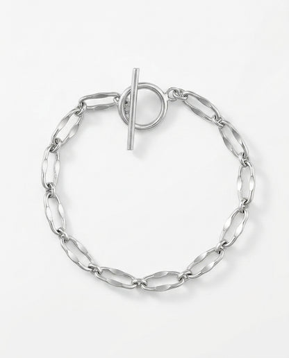 Bracelet chaîne épais en argent sterling 925 — Hypoallergénique, résistant à l'eau