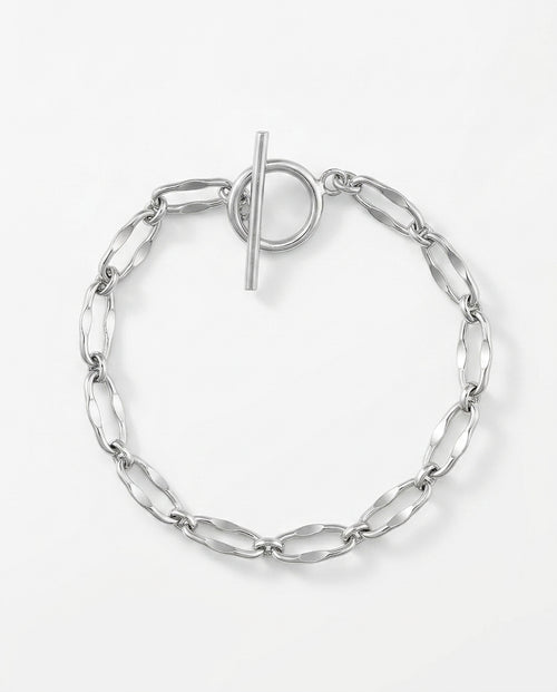 Bracelet chaîne épais en argent sterling 925 — Hypoallergénique, résistant à l'eau