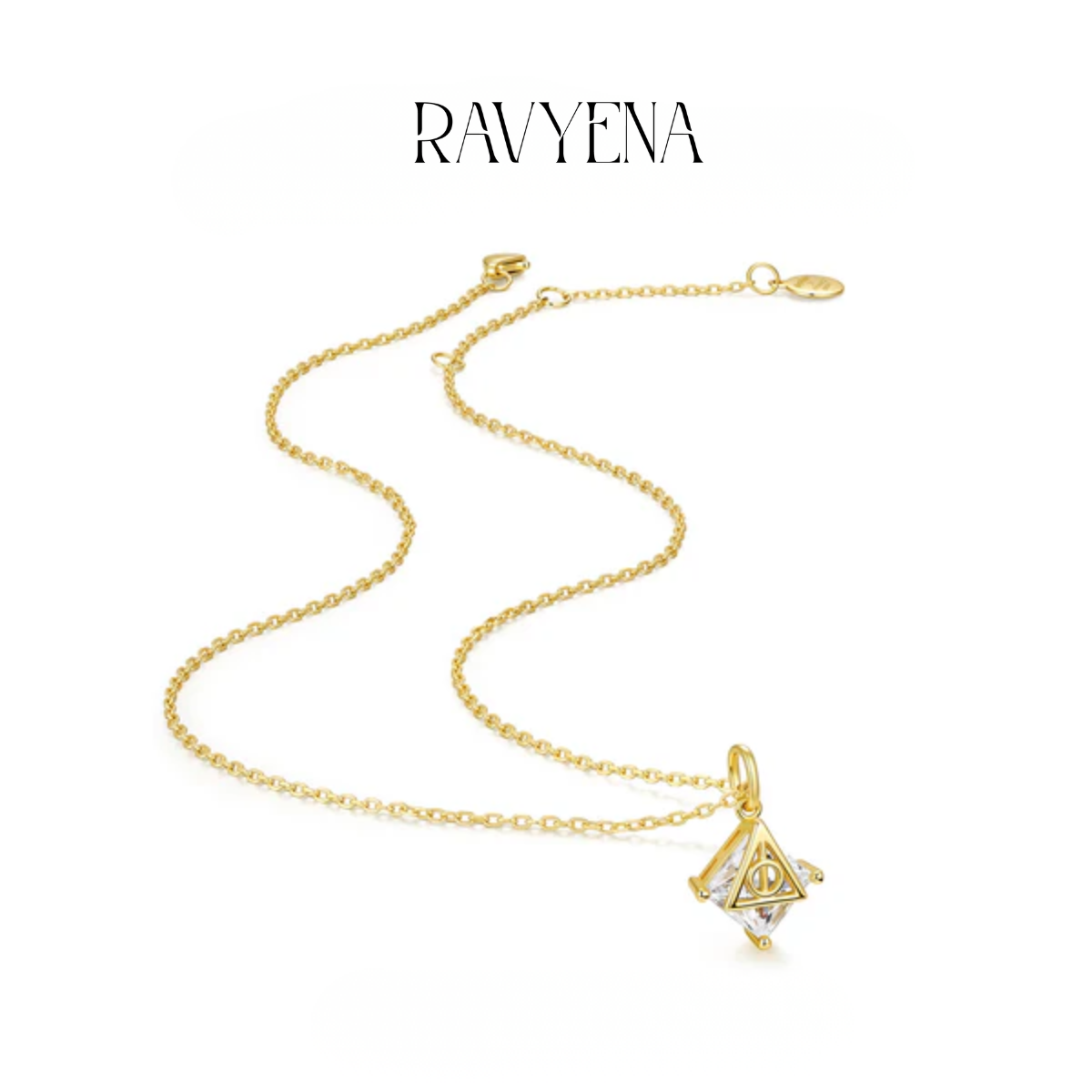 Deathly Hallows Sterling Silver Necklace