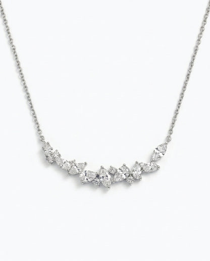 Wisteria Flower Y Necklace — 925 Sterling Silver