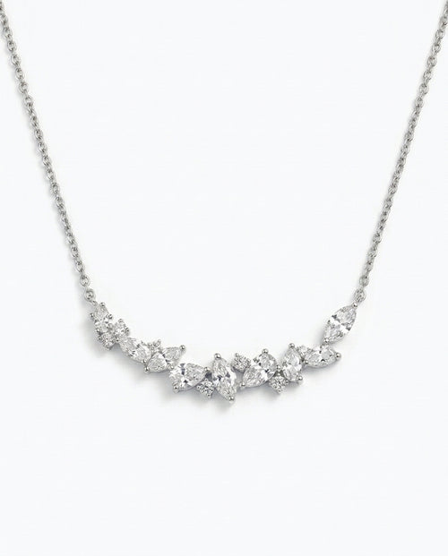 Wisteria Flower Y Necklace — 925 Sterling Silver