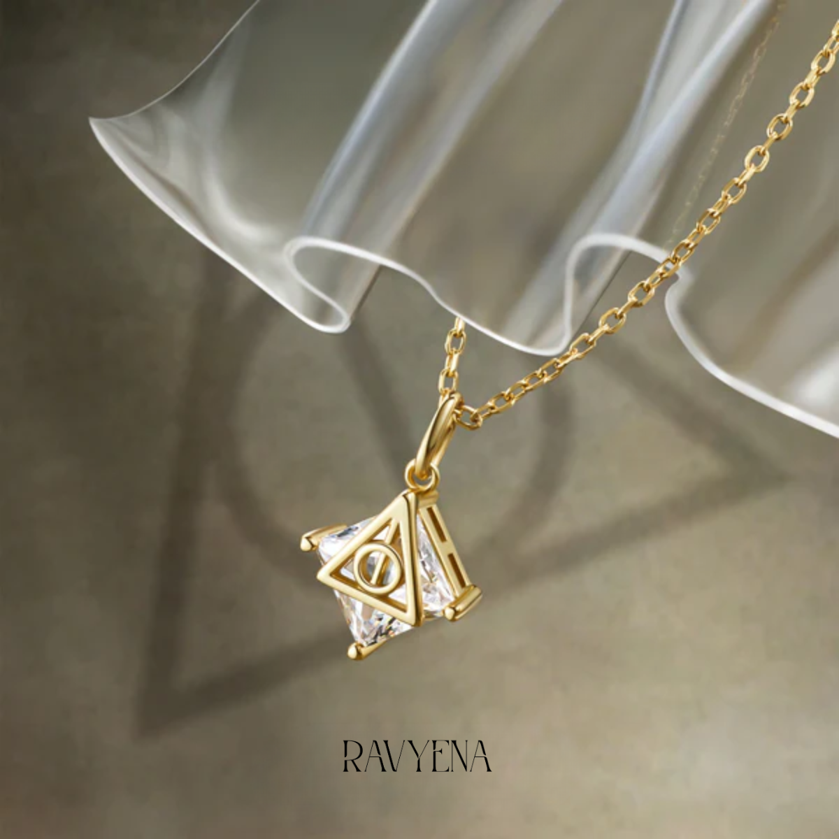 Deathly Hallows Sterling Silver Necklace