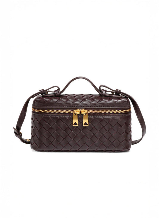Woven Box Vanity Bag
