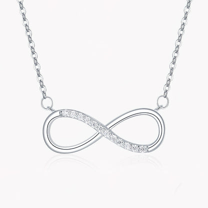 Infinite love necklace in 925 sterling silver