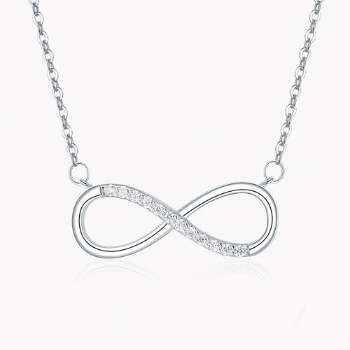 Infinite love necklace in 925 sterling silver