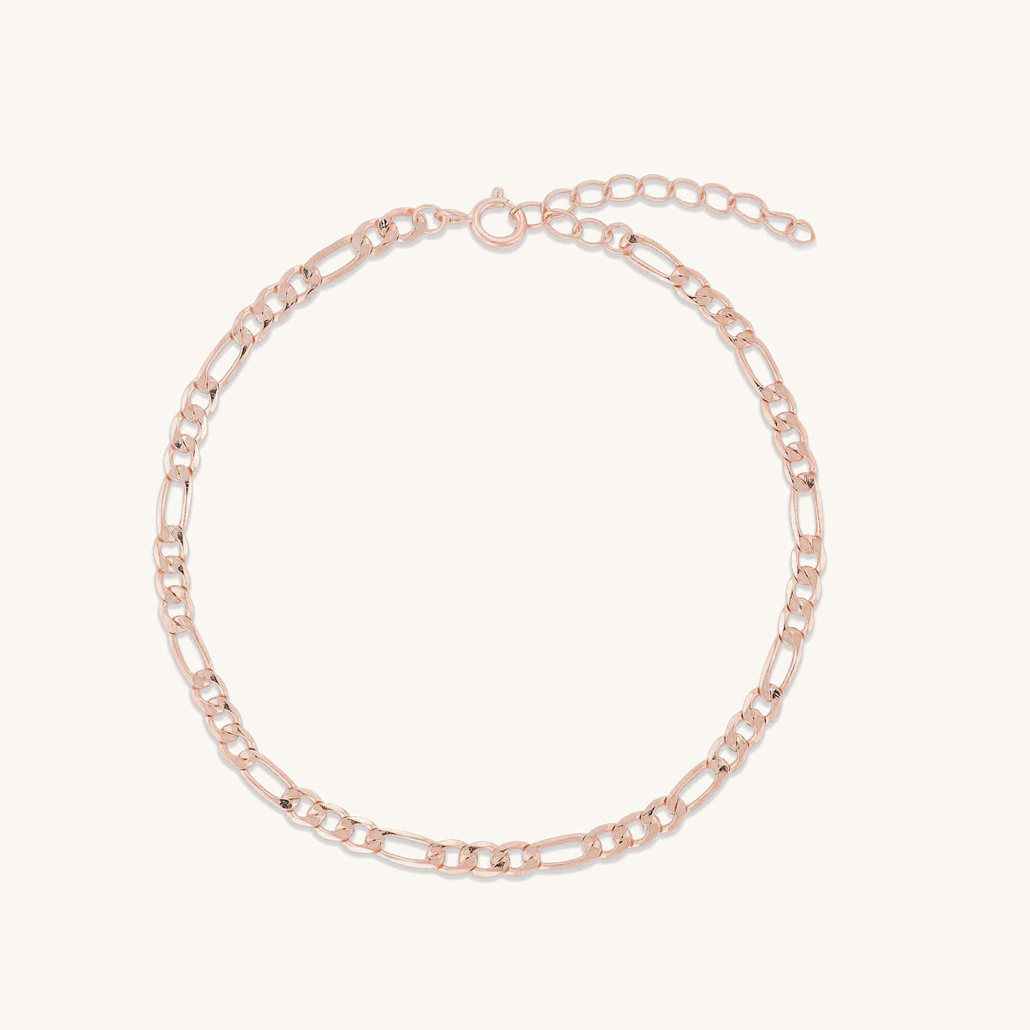Figaro chain bracelet alternative angle view