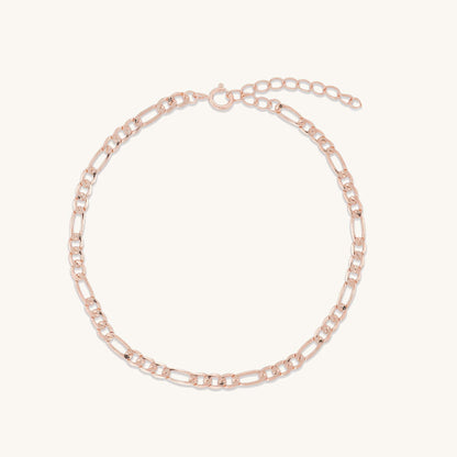 Figaro chain bracelet alternative angle view