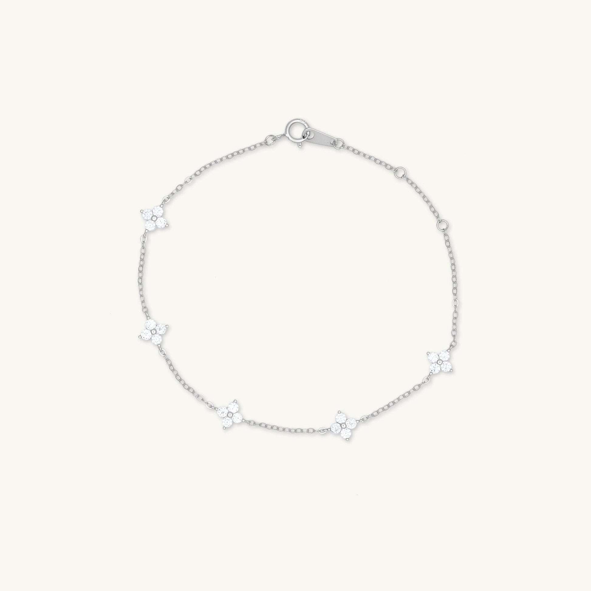 Clover station bracelet alternative angle view