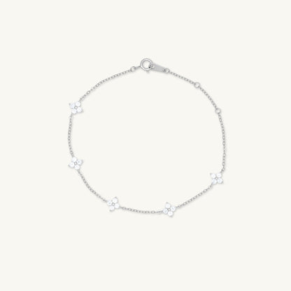 Clover station bracelet alternative angle view