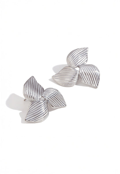 Trio in bloom earrings, refined feminine jewellery