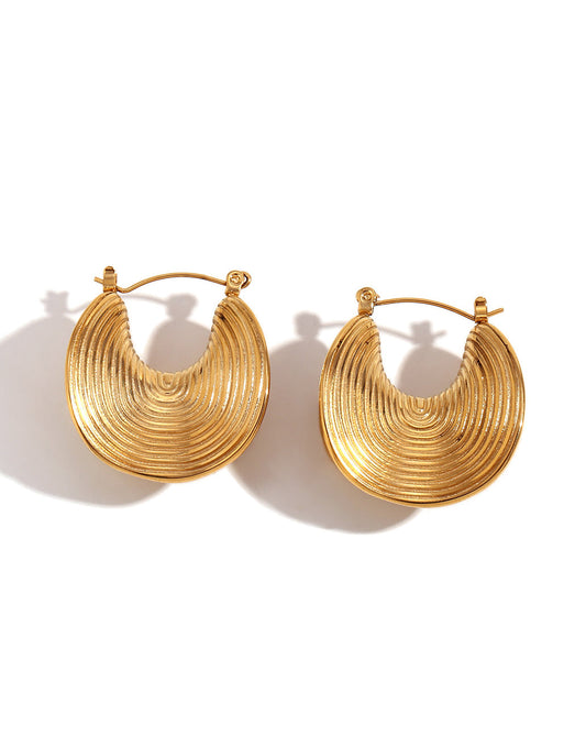 Spiral Flow Earrings