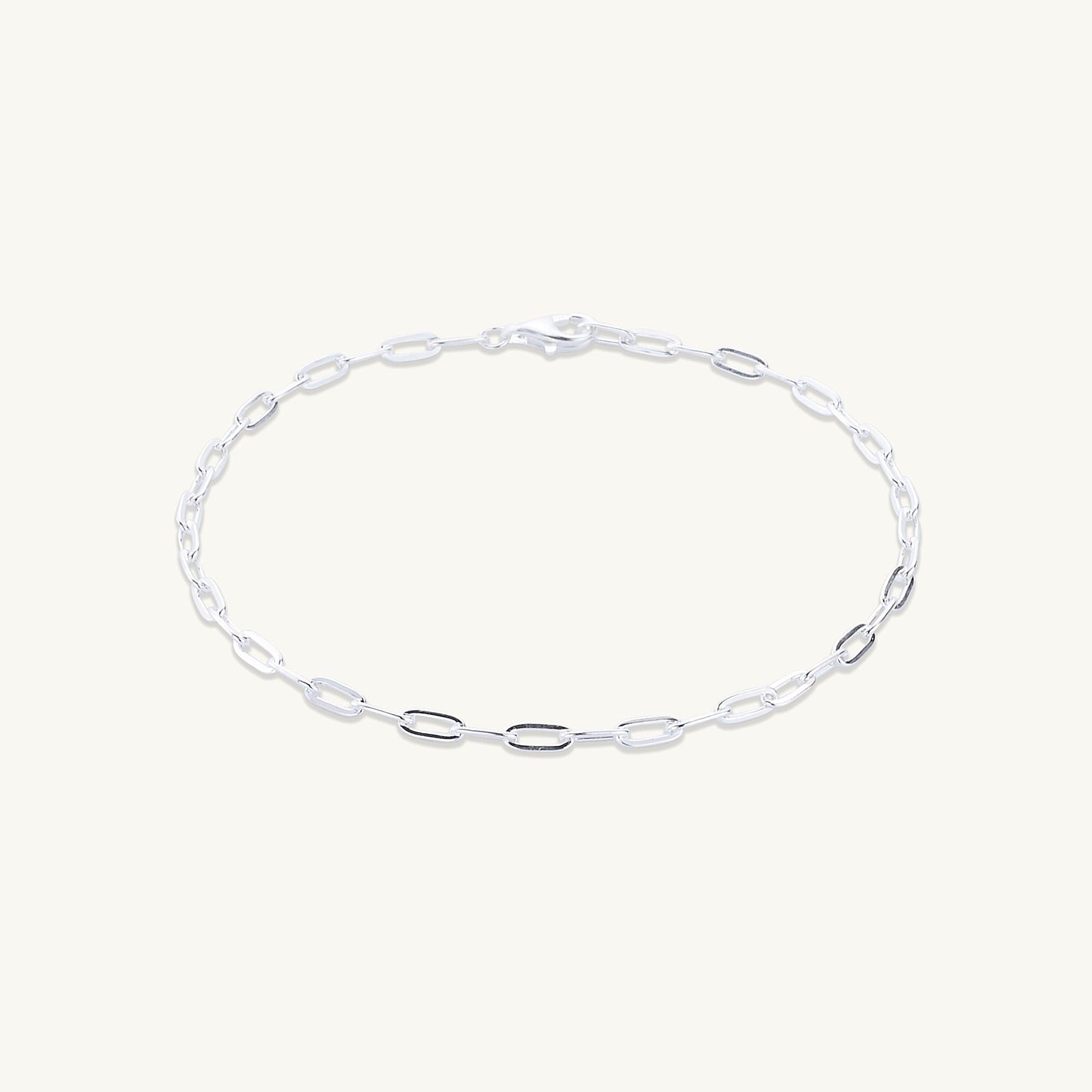 Link chain bracelet alternative angle view