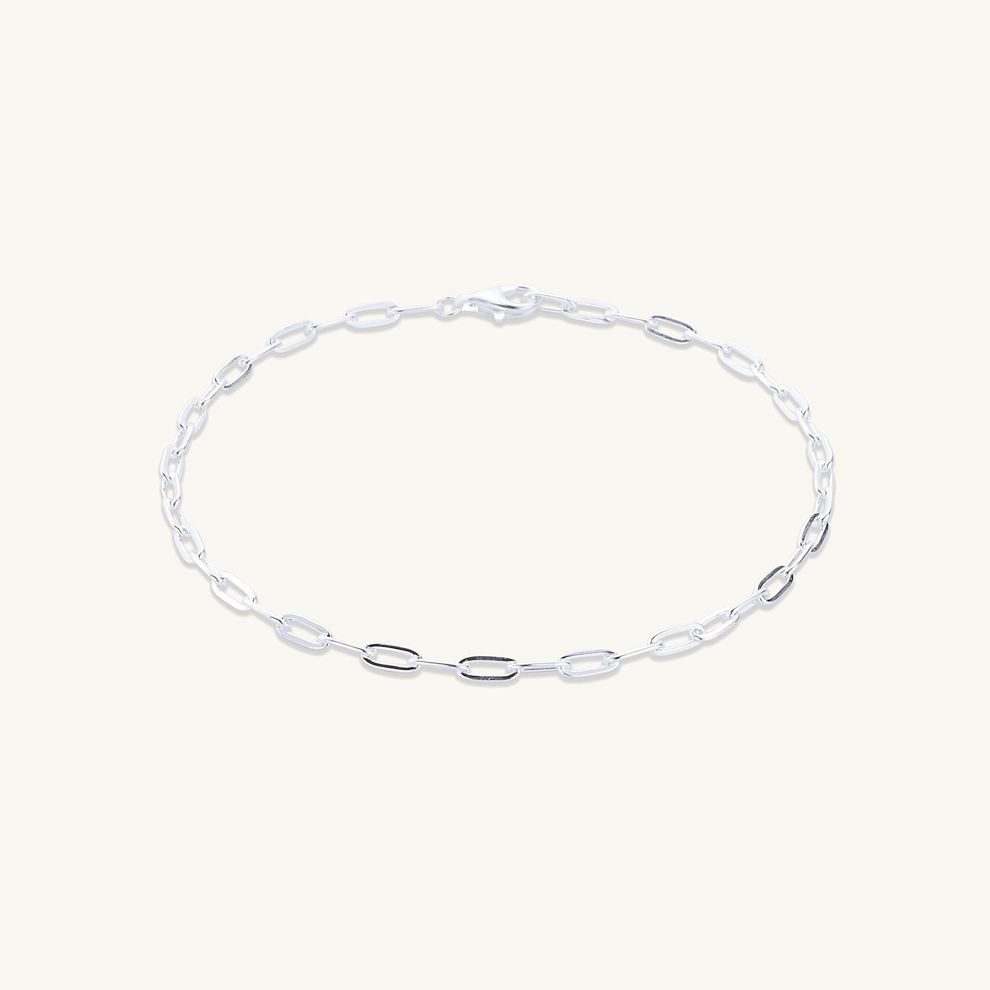 Link chain bracelet alternative angle view