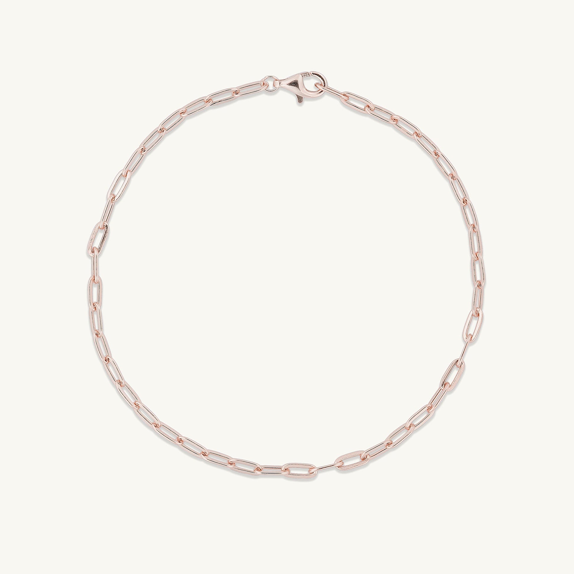 Gold stacking bracelet detail shot