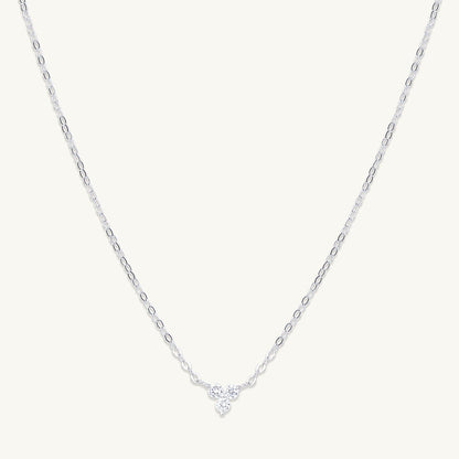 Gold vermeil lotus sapphire necklace, refined design