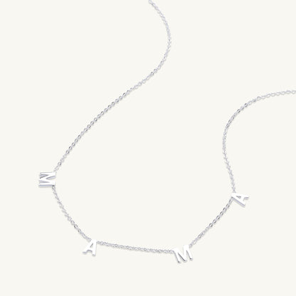 Personalised Mama necklace, refined gold vermeil