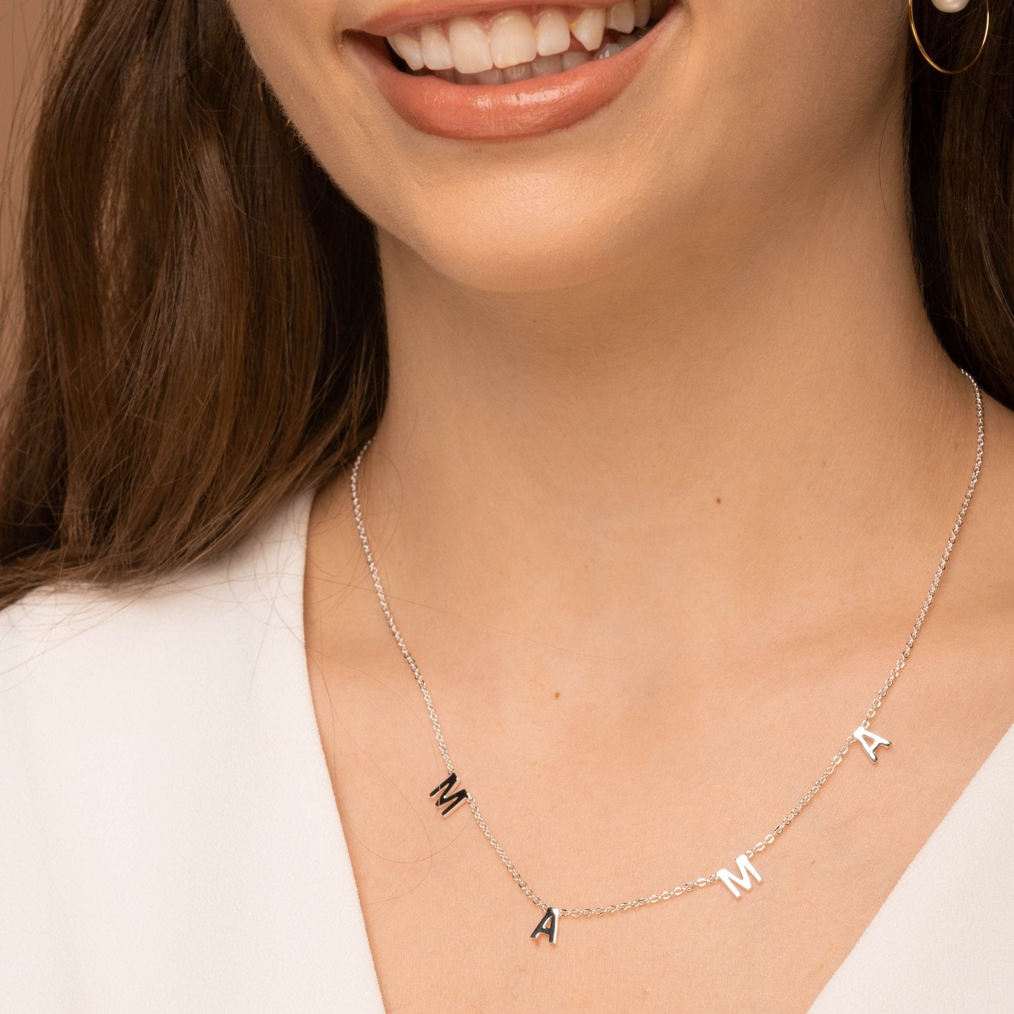 Mama chain necklace, refined feminine jewellery