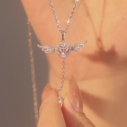 Angel's Love Sterling Silver Necklace