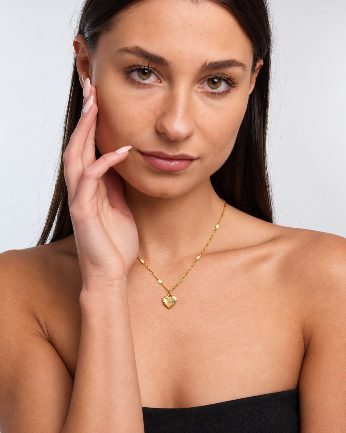 Dainty Love Pendant Clavicle Necklace