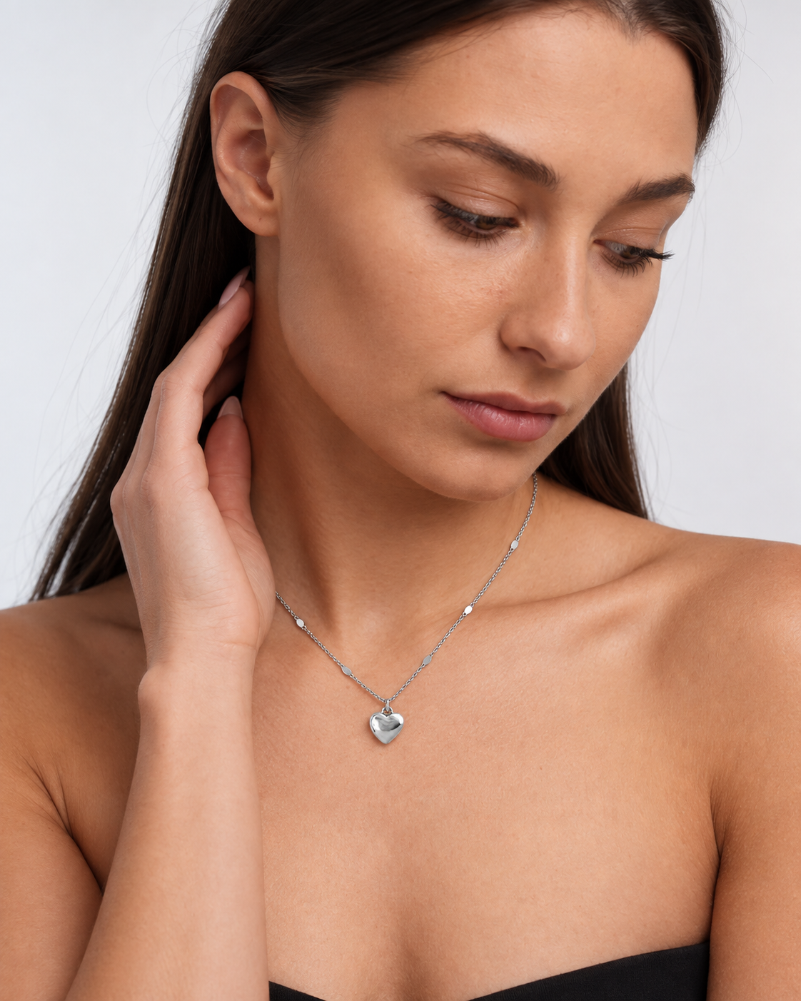Dainty Love Pendant Clavicle Necklace